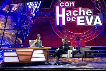 Un momento del programa 'Con Hache de Eva'