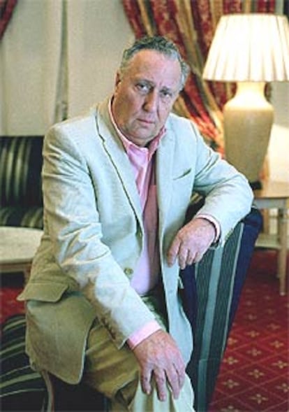 Frederick Forsyth, ayer en Barcelona.