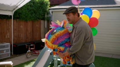 Rainn Wilson, pictured in the last episode of 'Rainn Wilson and the Geography of Bliss,' in Los Angeles, where he currently resides.