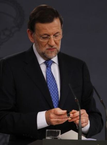 El presidente del Gobierno, Mariano Rajoy.