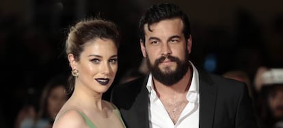 Blanca Su&aacute;rez y Mario Casas en el festival de cine de M&aacute;laga en 2017.