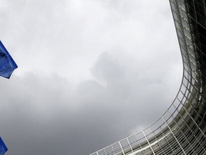 Exterior de la sede de la Comisi&oacute;n Europea en Bruselas.