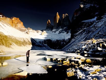 El parque nacional de Torres del Paine, un sobrecogedor territorio de afiladas monta&ntilde;as, valles, glaciares, r&iacute;os y lagos al sur de Chile.