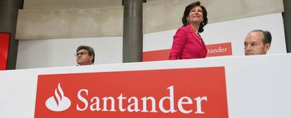 La presidenta del Banco Santander, Ana Patricia Bot&iacute;n. 