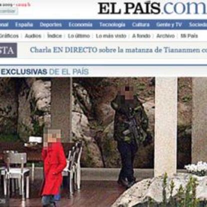 Imagen de la portada de ElPaís.com