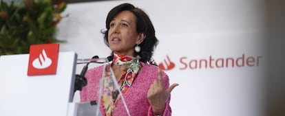 Ana Botín, presidenta de Banco Santander.