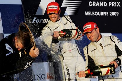 La temporada 2009, Barrichello terminó un Gran Premio tercero, tres de ellos segundo y dos veces primero con su nuevo equipo, Brawn. En la clasificación general se hizo con el tercer puesto.