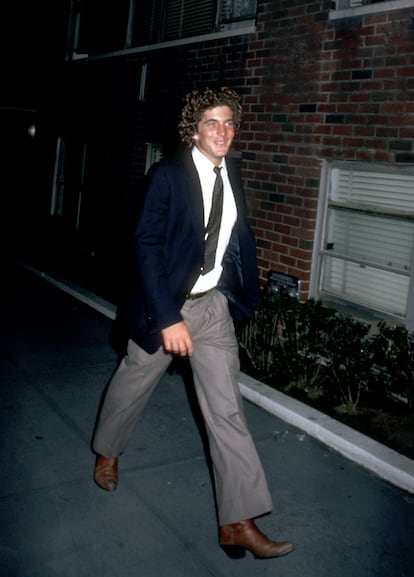 John-John Kennedy en 1980.