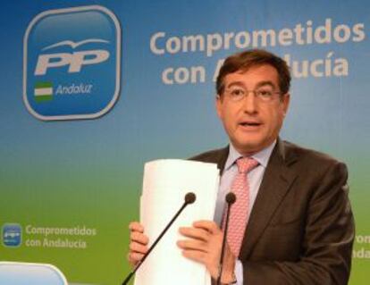 Rafael Carmona, responsable de Economía del PP.