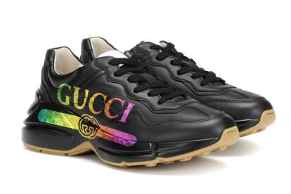 Zapatillas de Gucci, a la venta en Mytheresa.com (790 €).