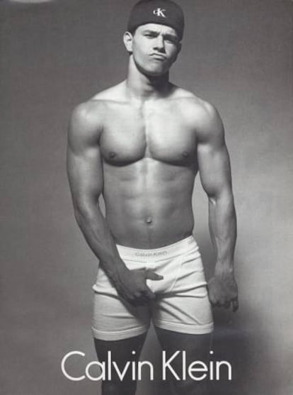 No início dos anos 90, antes de decidir que queria ser ator, Wahlberg foi o protagonista de uma das campanhas mais populares da Calvin Klein