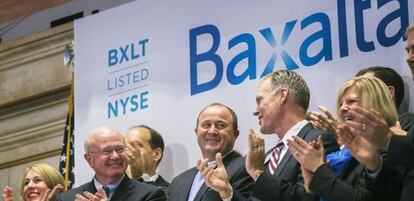 Salida a Bolsa en Nueva York de Baxalta, el pasado julio