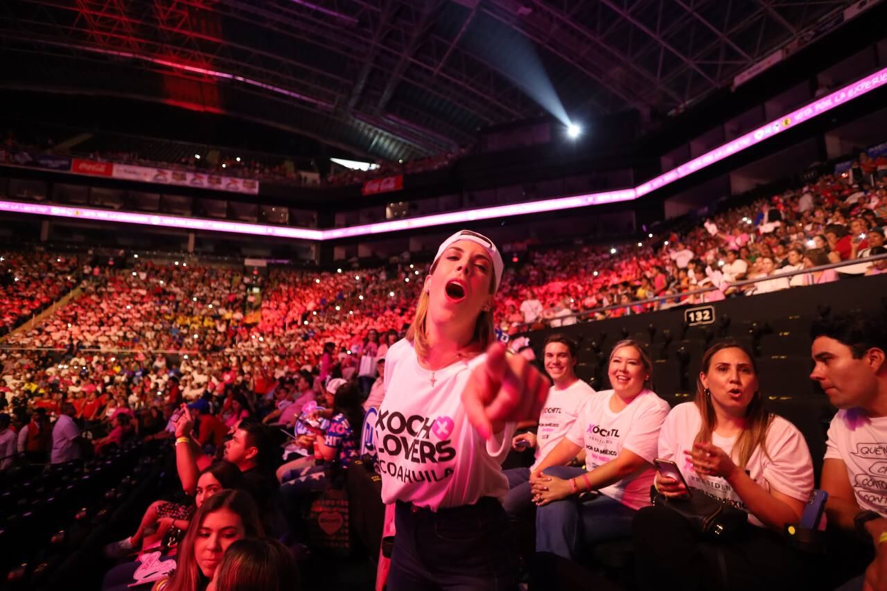 El mitin de cierre de campaña electoral de Xóchitl Gálvez, candidata de la coalición opositora de PAN, PRI y PRD, en Monterrey, la capital de Nuevo León y foco industrial del país, se ha inauguró con música norteña.