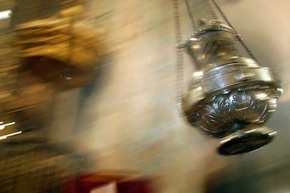 El botafumeiro de la catedral de Santiago
