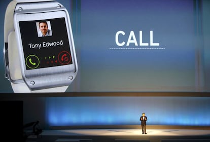 Samsung ha presentado el Galaxy Gear en la feria IFA.