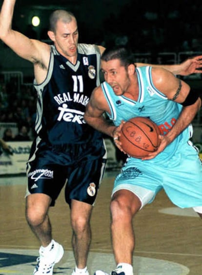 Imagen de archivo de Sergio Luyk Torres , ex baloncestista de Real Madrid, Frum y Breogn