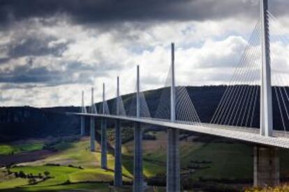 Viaducto de Millau, en Francia.