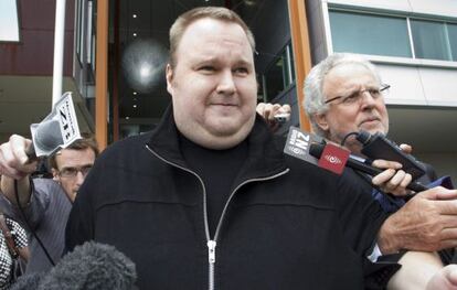 Kim Dotcom, la pasada semana en Auckland.