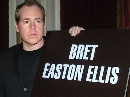 Easton Ellis, durante la presentación de su libro en Madrid.