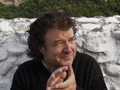 Enrique Morente, en su casa de Granada en 2008.