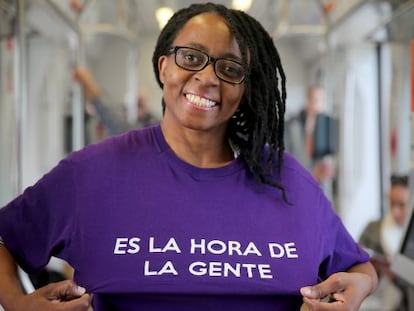 Rita Bosaho is top of the list for Alicante province for emerging party Podemos.