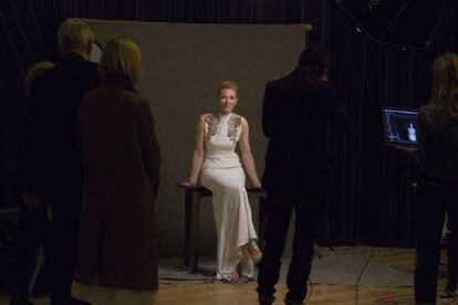 Cate Blanchett, retratada hace 15 d&iacute;as durante el Festival de Cine de Londres.