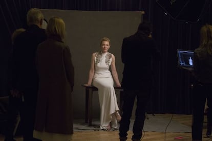 Cate Blanchett, retratada hace 15 días durante el Festival de Cine de Londres.