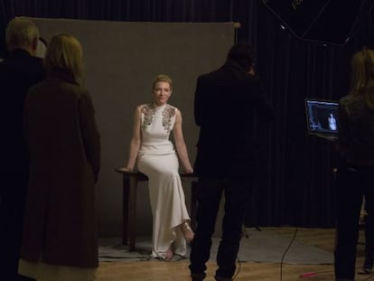 Cate Blanchett, retratada hace 15 d&iacute;as durante el Festival de Cine de Londres.