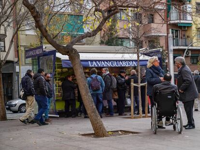 Un dels nous quioscos gestionats per la cooperativa.