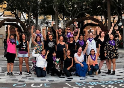 O coletivo feminista As Bruxas do Mar, em Veracruz.