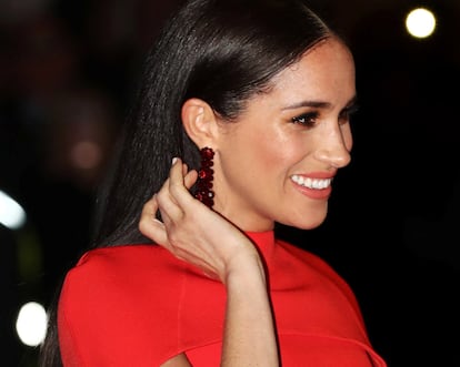 Meghan Markle en una de sus últimas apariciones públicas.