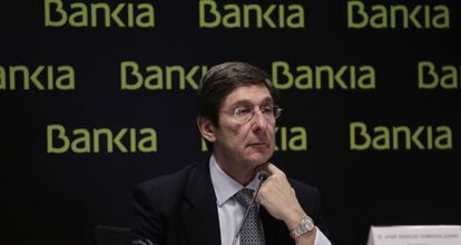 El presidente de Bankia, José Ignacio Goirigolzarri