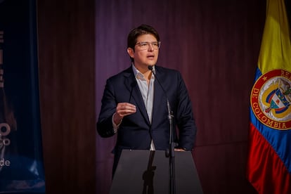 Miguel Uribe Turbay en Bogotá, Colombia, en julio de 2024.