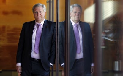 El premio Nobel de Física Brian Schmidt en Madrid.