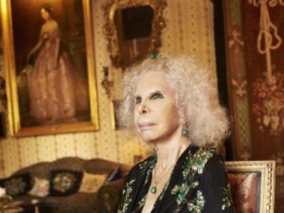 The Duchess of Alba, who holds more than 40 titles of nobility.