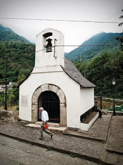 Ermita de San Roque, en Bossòt, pueblo donde instalaron el cuartel general.