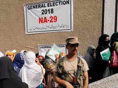 Preparativos de las elecciones generales en Pakistán