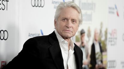 Michael Douglas en un estreno en Los Ángeles en noviembre de 2018.