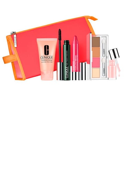 Set 'Color Cravings' de Clinique. Perfecto para ir de viaje (c.p.v.)