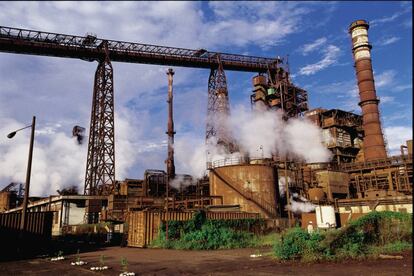 Vista de una planta de ArcelorMittal en M&eacute;xico.