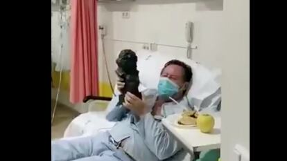 Un momento del vídeo compartido en redes por la directora Isabel de Ocampo.