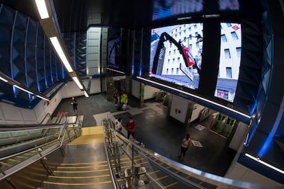 La nueva estación de metro de Gran Vía, en Madrid