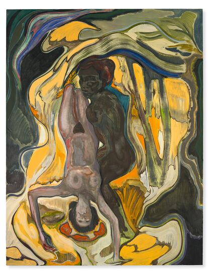 'Mangroves Dip' (2015), de Michael Armitage.