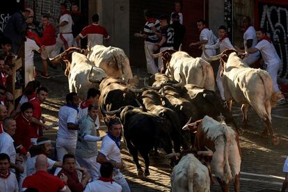 Cuatro veces premiada en la Feria del Toro de Pamplona y con otros tres premios "Carriquiri", para este año el ganadero ha enviado siete toros negros y un castaño, de los que finalmente se eligen seis, de entre 515 y 590 kilos de peso.