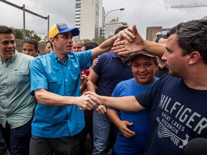 El líder opositor venezolano Henrique Capriles, en una imagen de archivo.