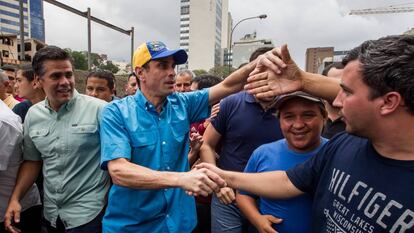 El líder opositor venezolano Henrique Capriles, en una imagen de archivo.