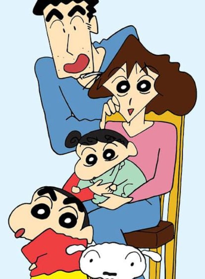 Una imagen de la serie Shinchan