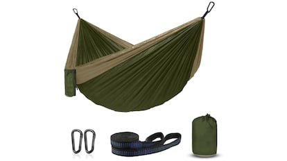 Hamaca para camping de secado rápido, varios colores