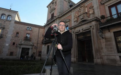 Jesús Calleja, informático y fotógrafo aficionado propietario de la página web de fotografías en 360º de Madrid.