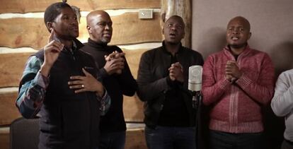 Ladysmith Black Mambazo.